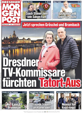 Cover of Dresdner Morgenpost
