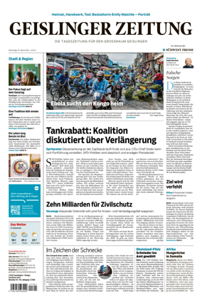 Cover of Geislinger Zeitung