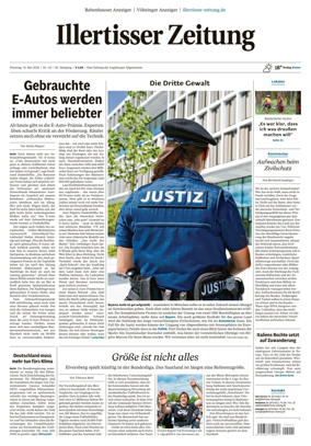 Cover of Illertisser Zeitung