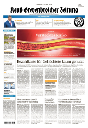 Cover of Neuss-Grevenbroicher Zeitung Neuss