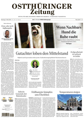 Cover of Ostthuringer Zeitung (Greiz)