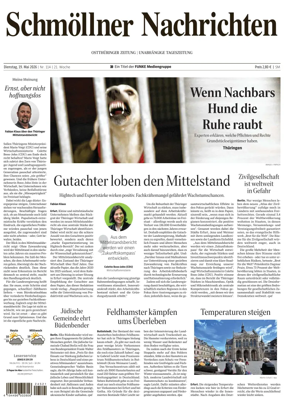 Cover of Ostthuringer Zeitung (Schmolln)