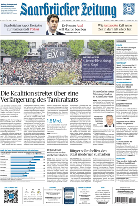 Cover of Saarbruecker Zeitung