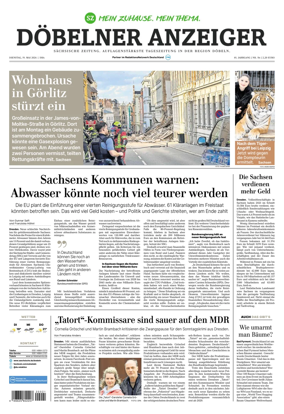 Cover of Sachsische Zeitung (Dobeln)