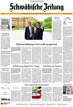 Cover of Schwabische Zeitung (Sigmaringen)