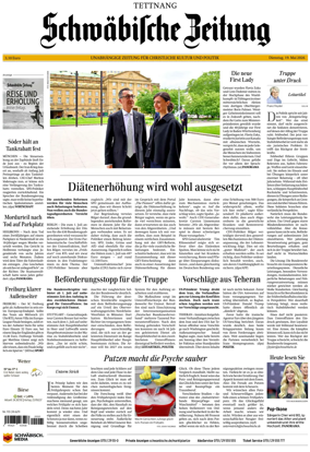 Cover of Schwabische Zeitung (Tettnang)