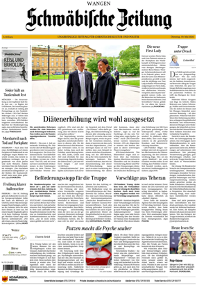 Cover of Schwabische Zeitung (Wangen)