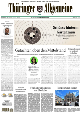 Cover of Thuringer Allgemeine (Gotha)