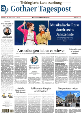 Cover of Thuringische Landeszeitung (Gotha)