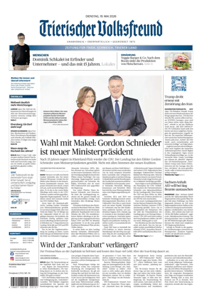 Cover of Trierischer Volksfreund