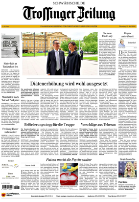 Cover of Trossinger Zeitung