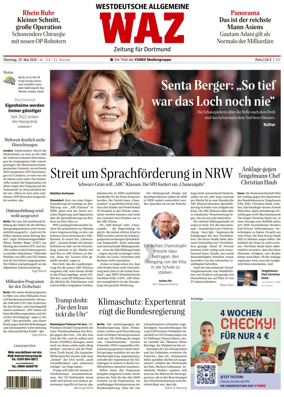 Cover of Westdeutsche Allgemeine Zeitung (Dortmund-Sud II)