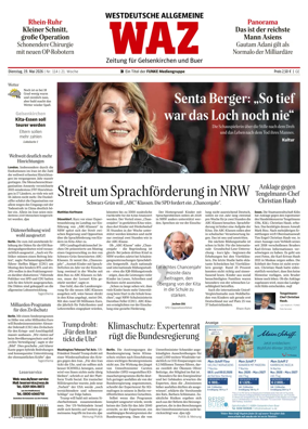 Cover of Westdeutsche Allgemeine Zeitung (Gelsenkirchen)