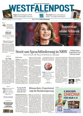 Cover of Westfalenpost (Brilon)