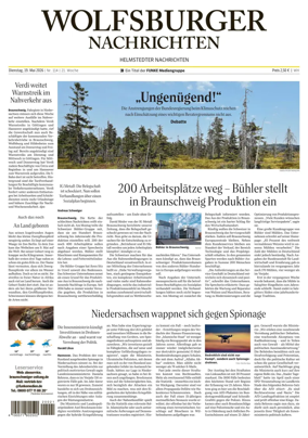 Cover of Wolfsburger Nachrichten (Helmstedt)