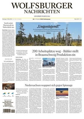 Cover of Wolfsburger Nachrichten (Wolfsburg-Gifhorn)