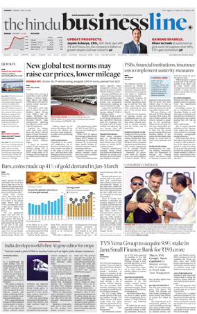 Cover of BusinessLine (Chennai)