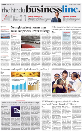 Cover of BusinessLine (Hyderabad)