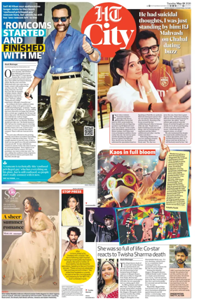 Cover of Hindustan Times (Chandigarh) - City
