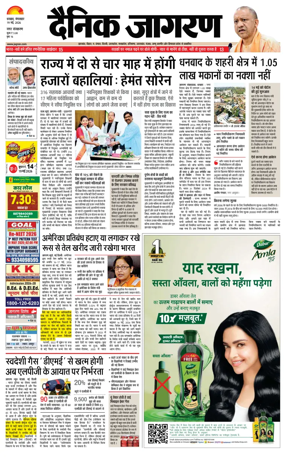 Cover of Dainik Jagran - Dhanbad