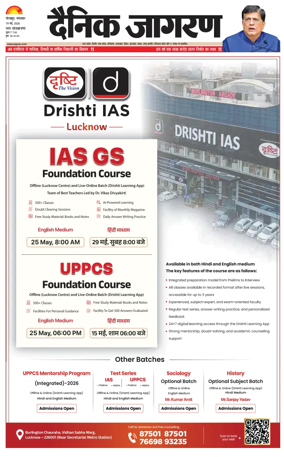 Cover of Dainik Jagran - Gorakhpur