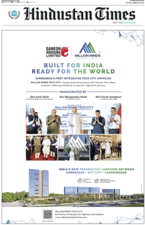 Cover of Hindustan Times (Chandigarh)