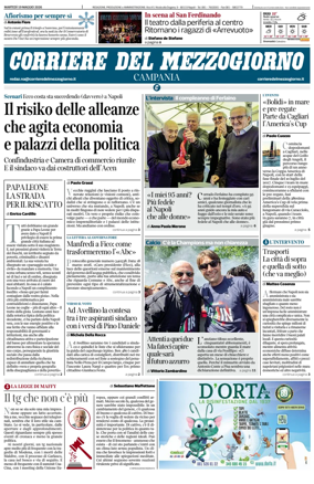 Cover of Corriere del Mezzogiorno (Campania)