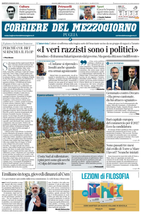 Cover of Corriere del Mezzogiorno (Puglia)