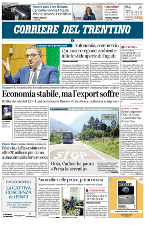 Cover of Corriere del Trentino