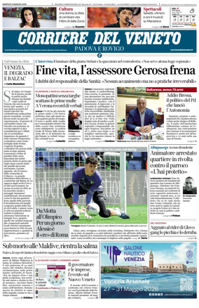 Cover of Corriere del Veneto (Padova e Rovigo)