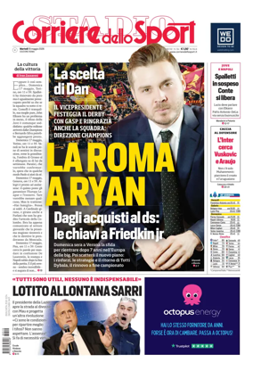 Cover of Corriere dello Sport (Roma)