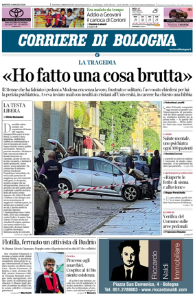 Cover of Corriere di Bologna