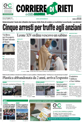 Cover of Corriere di Rieti