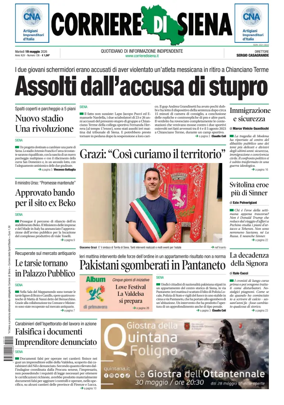 Cover of Corriere di Siena