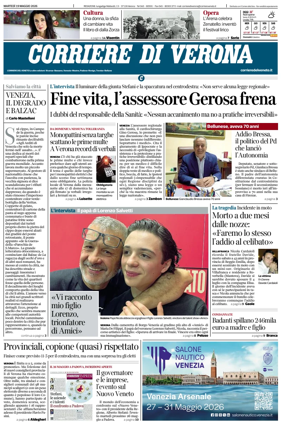Cover of Corriere di Verona