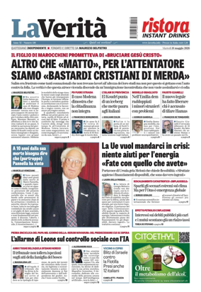 Cover of La Verita (Italia)