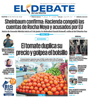 Cover of El Debate de Los Mochis