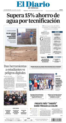 Cover of El Diario de Delicias