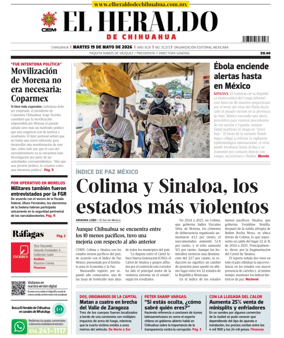 Cover of El Heraldo de Chihuahua