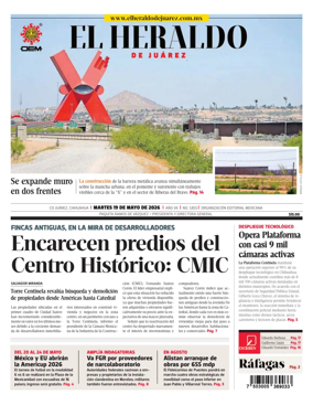 Cover of El Heraldo de Juarez