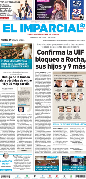 Cover of El Imparcial