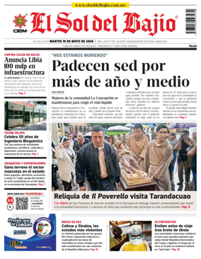 Cover of El Sol de Bajio
