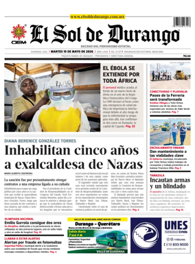 Cover of El Sol de Durango