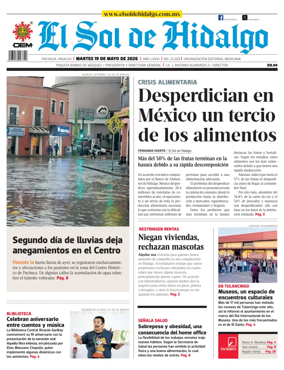 Cover of El Sol de Hidalgo