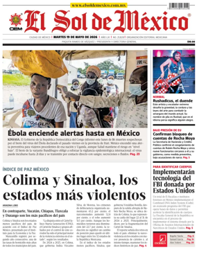 Cover of El Sol de Mexico