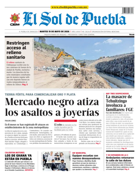 Cover of El Sol de Puebla