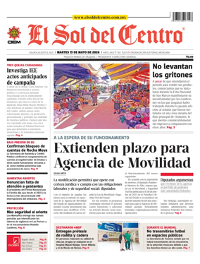 Cover of El Sol del Centro
