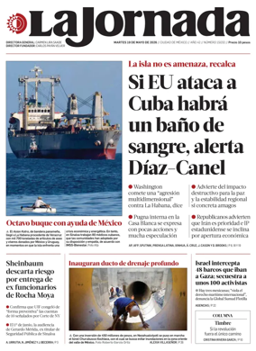 Cover of La Jornada