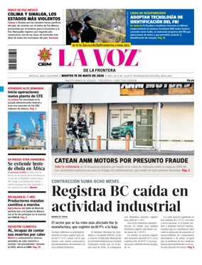 Cover of La Voz de la Frontera