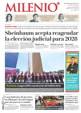 Cover of Milenio Edo de Mexico